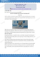 Đề thi học kì 2 Văn 12 Cánh diều - Đề số 2
